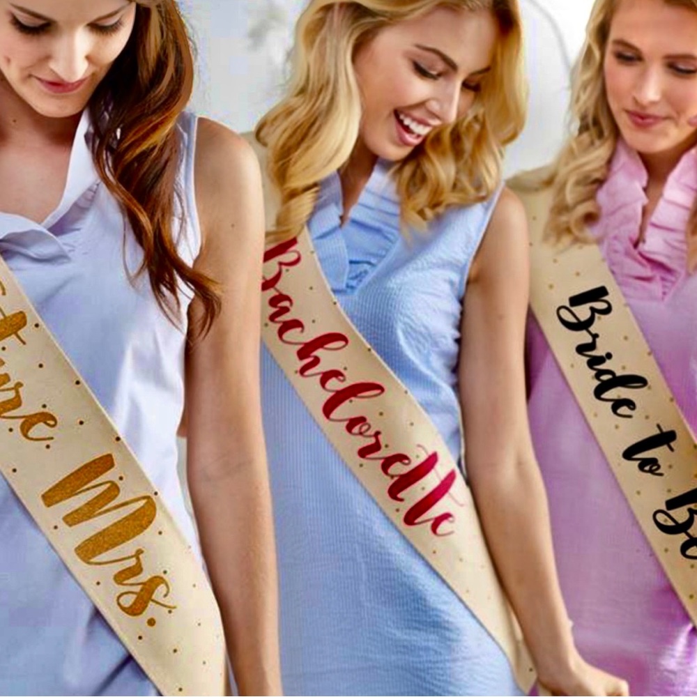 NWT Bachelorette Bride to Be Sash!